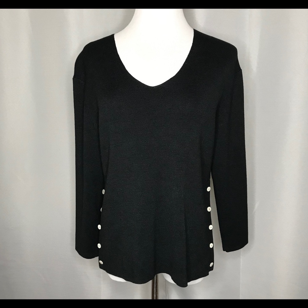 MARK, FORE & STRIKE silk sweater